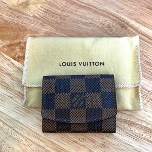 Louis Vuitton Cufflink Case like Card Case w dustbag